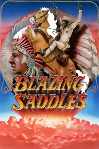 Poster to the movie "Blazing Saddles" #81103