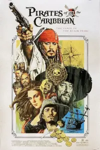 Poster to the movie "Pirates of the Caribbean: The Curse of the Black Pearl" #12824