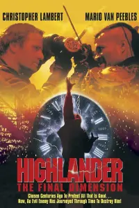 Poster to the movie "Highlander: The Final Dimension" #148195