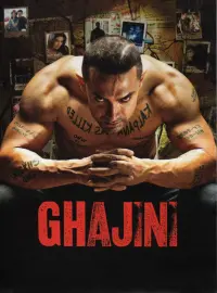 Poster to the movie "Ghajini" #246264