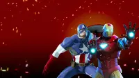 Backdrop to the movie "Iron Man & Captain America: Heroes United" #358083