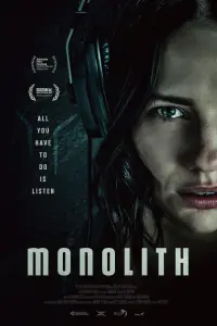 Poster to the movie "Monolith" #191473