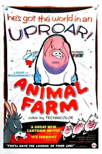 Poster to the movie "Animal Farm" #145518