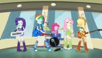 Backdrop to the movie "My Little Pony: Equestria Girls - Rainbow Rocks" #345142