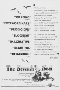 Poster to the movie "The Seventh Seal" #99385