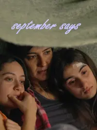 Poster to the movie "September Says" #668304