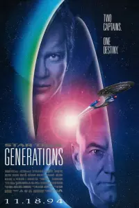 Poster to the movie "Star Trek: Generations" #283088