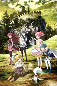 Poster to the movie "Puella Magi Madoka Magica the Movie Part I: Beginnings" #343565