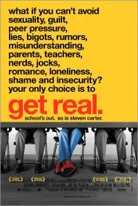 Poster to the movie "Get Real" #75882