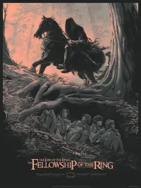 Poster to the movie "The Lord of the Rings: The Fellowship of the Ring" #595977