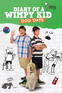 Poster to the movie "Diary of a Wimpy Kid: Dog Days" #69011