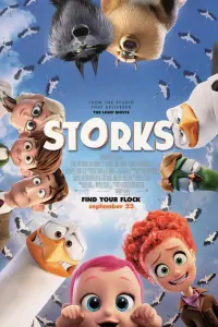 Poster to the movie "Storks" #320935