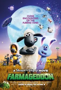 Poster to the movie "A Shaun the Sheep Movie: Farmageddon" #252046