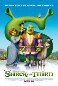 Poster to the movie "Shrek the Third" #18627