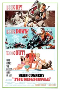 Poster to the movie "Thunderball" #64070