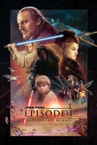 Poster to the movie "Star Wars: Episode I - The Phantom Menace" #565452