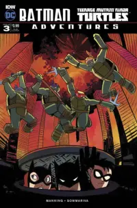 Poster to the movie "Batman vs Teenage Mutant Ninja Turtles" #237156