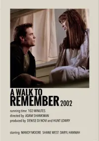 Poster to the movie "A Walk to Remember" #75754