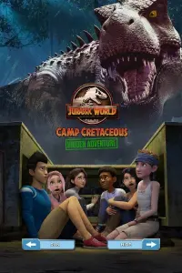 Poster to the movie "Jurassic World Camp Cretaceous: Hidden Adventure" #110933