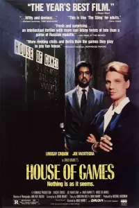 Poster to the movie "House of Games" #436733