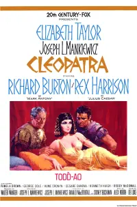 Poster to the movie "Cleopatra" #60083