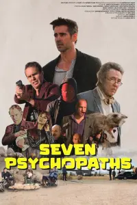 Poster to the movie "Seven Psychopaths" #621316