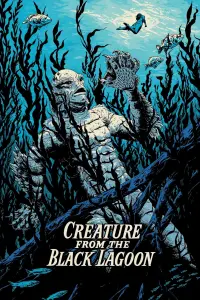 Poster to the movie "Creature from the Black Lagoon" #114590