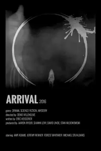 Poster to the movie "Arrival" #12268