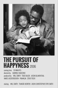 Poster to the movie "The Pursuit of Happyness" #582208