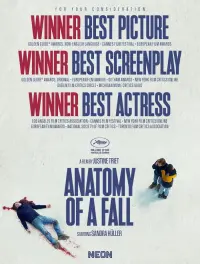 Poster to the movie "Anatomy of a Fall" #164542