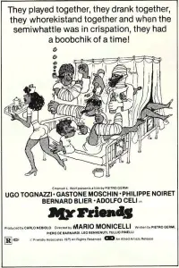 Poster to the movie "My Friends" #177453