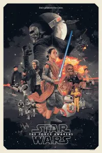 Poster to the movie "Star Wars: The Force Awakens" #24263