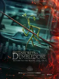 Poster to the movie "Fantastic Beasts: The Secrets of Dumbledore" #7230