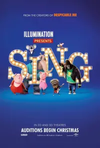 Poster to the movie "Sing" #32415