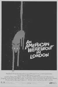 Poster to the movie "An American Werewolf in London" #220342