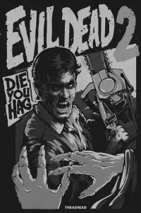 Poster to the movie "Evil Dead II" #207978