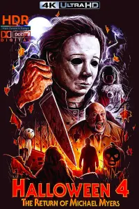 Poster to the movie "Halloween 4: The Return of Michael Myers" #78937