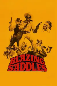 Poster to the movie "Blazing Saddles" #228762