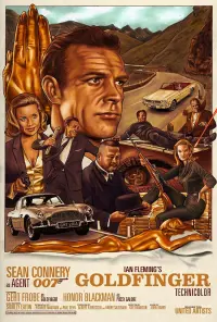 Poster to the movie "Goldfinger" #222874