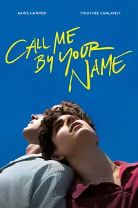 Poster to the movie "Call Me by Your Name" #37208