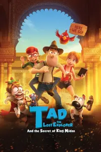 Poster to the movie "Tad, the Lost Explorer, and the Secret of King Midas" #104575