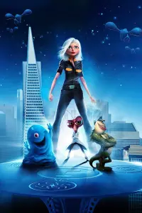 Poster to the movie "Monsters vs Aliens" #297113