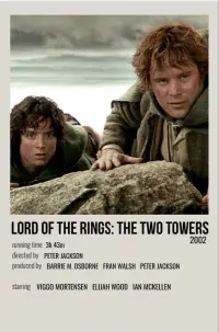 Poster to the movie "The Lord of the Rings: The Two Towers" #16894