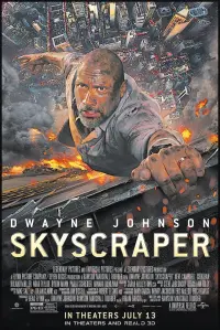 Poster to the movie "Skyscraper" #291125