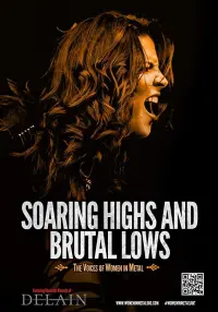 Poster to the movie "Soaring Highs and Brutal Lows: The Voices of Women in Metal" #638490