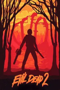 Poster to the movie "Evil Dead II" #207877