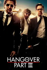 Poster to the movie "The Hangover Part III" #25882