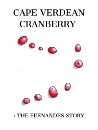 Cape Verdean Cranberry: The Fernandes Story