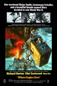 Poster to the movie "Where Eagles Dare" #91822