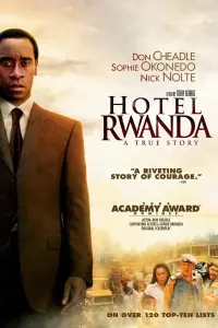 Poster to the movie "Hotel Rwanda" #147845